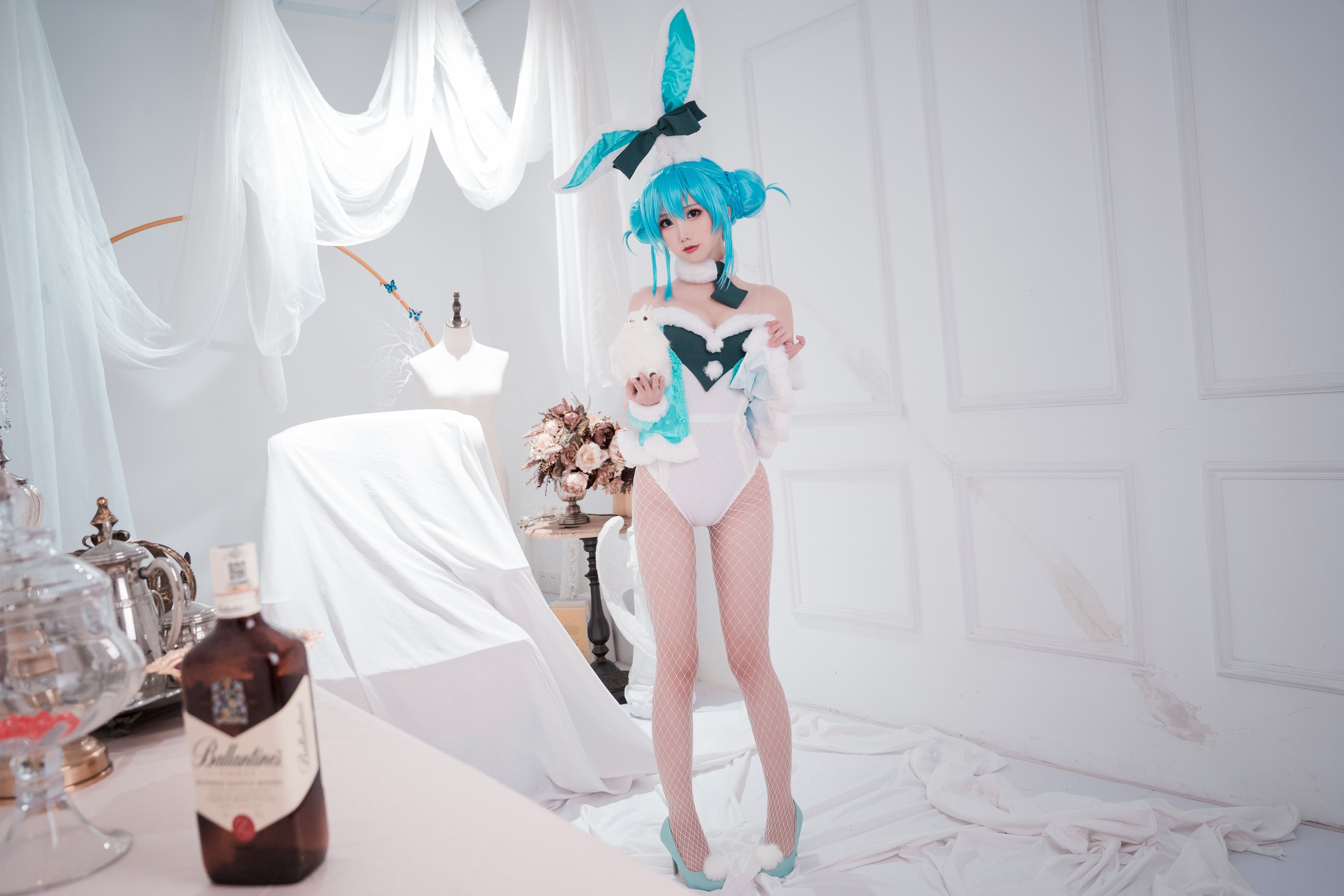 图片[1]-面饼仙儿 – NO.088 Coser面饼仙儿 初音兔女郎 [17P]-XikXak